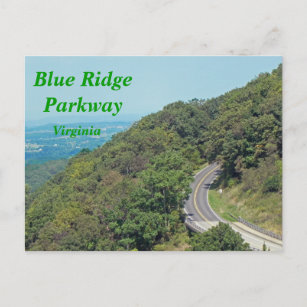 Blue Ridge Parkway - postcard