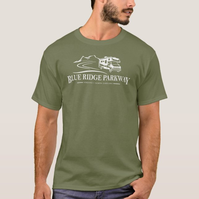 Blue Ridge Parkway Recreational Vehicle T-Shirt (Front)