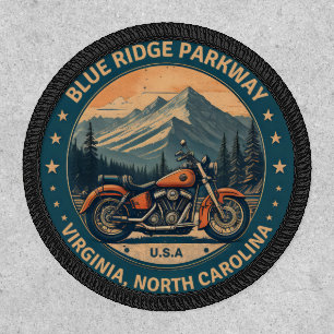 Blue Ridge Parkway Scenic Byway motorcycle trip Patch