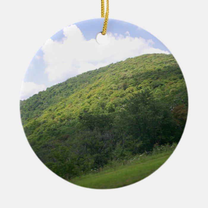 Blue Ridge Parkway Scenic Route Christmas Ornament