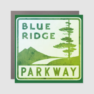 Blue Ridge Parkway shield Car Magnet