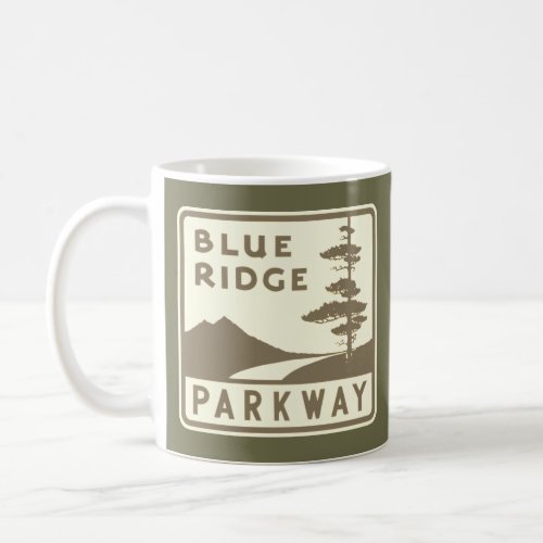 Blue Ridge Parkway shield Coffee Mug