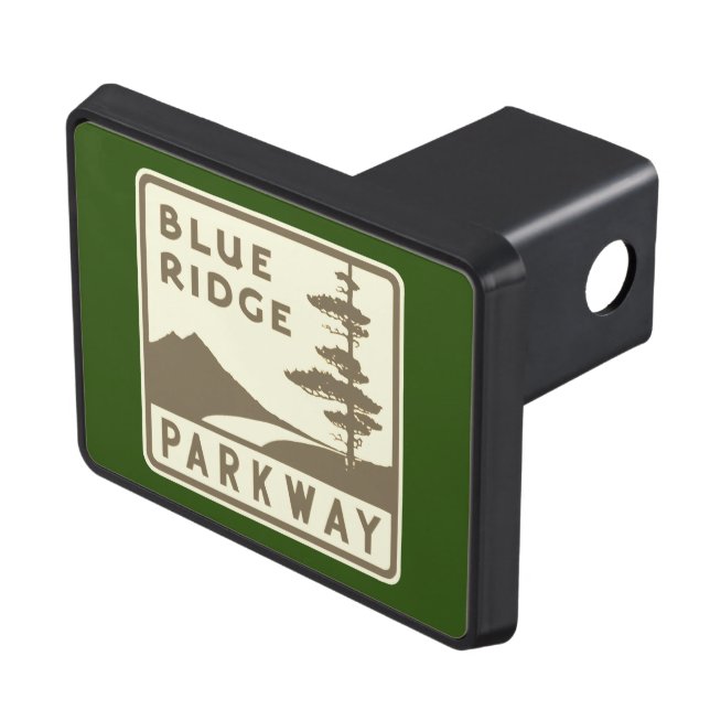 Blue Ridge Parkway shield Hitch Cover (Top Right)