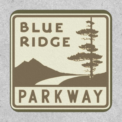 Blue Ridge Parkway shield Patch
