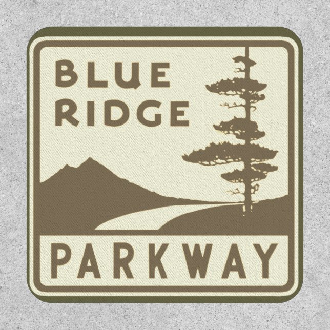 Blue Ridge Parkway shield Patch (Front)