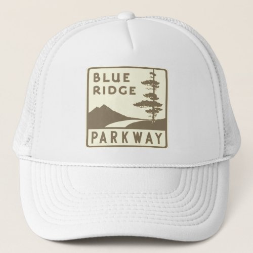 Blue Ridge Parkway shield Trucker Hat