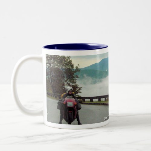 Blue Ridge Parkway Two_Tone Coffee Mug