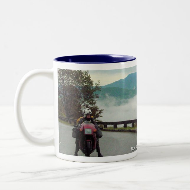 Blue Ridge Parkway Two-Tone Coffee Mug (Left)