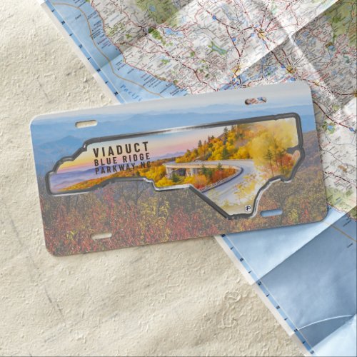 Blue Ridge Parkway Viaduct  License Plate