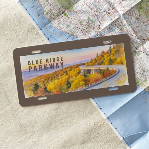 Blue Ridge Parkway Viaduct  License Plate
