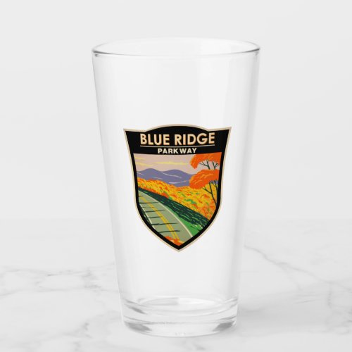 Blue Ridge Parkway Vintage Glass