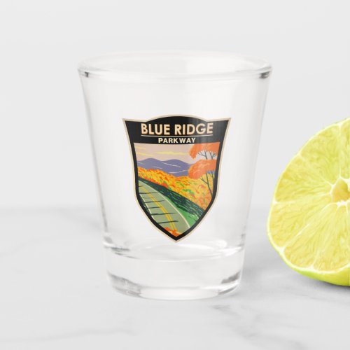 Blue Ridge Parkway Vintage  Shot Glass