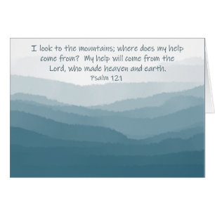 Blue Ridge Parkway where does my help come from? Cards