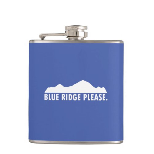 Blue Ridge Please Flask