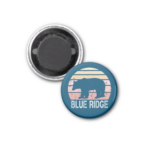 Blue Ridge Retro Bear Magnet