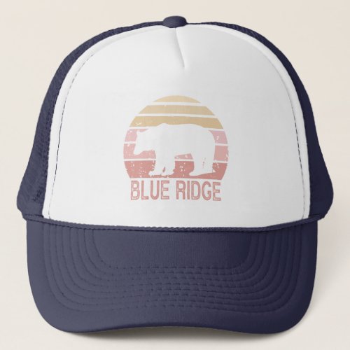 Blue Ridge Retro Bear Trucker Hat