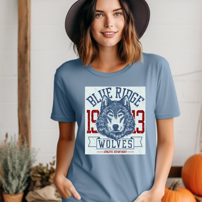 Blue Ridge Wolves T-Shirt (Creator Uploaded)