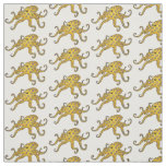 Blue-ringed octopus cartoon illustration fabric