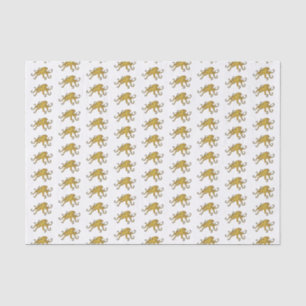 Blue-ringed octopus cartoon illustration tissue paper