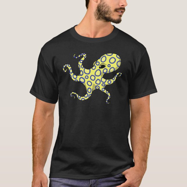 Blue Ringed Octopus T-Shirt (Front)