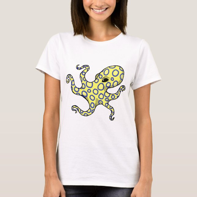 Blue Ringed Octopus T-Shirt (Front)