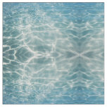 Blue Rippling Water in Sunlight Fabric