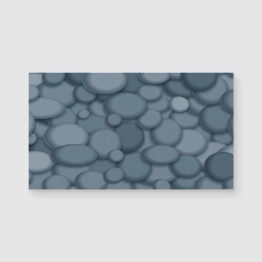 Blue River Rock Pebbles Art (Front)
