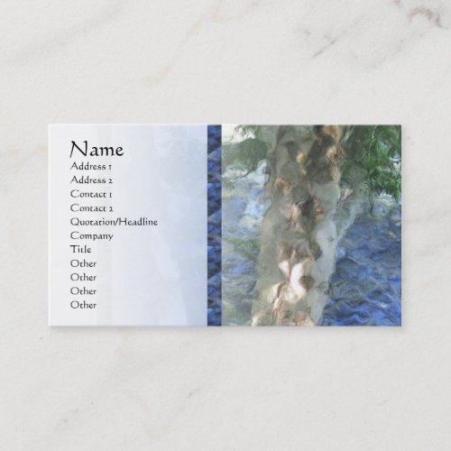 Blue River Tree Profile Card