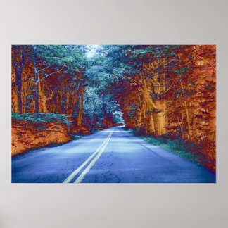 Blue Roads Poster