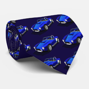 Blue Roadster Neck Tie