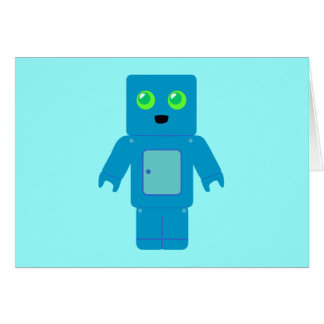 Blue Robot Cards