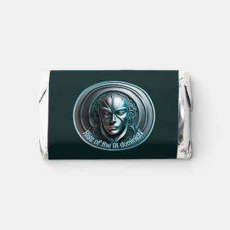 Blue Robot Mask - Rise of the AI dominioN Hershey's Miniatures