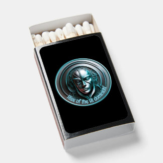 Blue Robot Mask - Rise of the AI dominioN Matchboxes