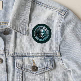 Blue Robot Mask - Rise of the AI dominioN Patch