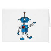 Blue Robot Tshirts and Gifts (Front Horizontal)