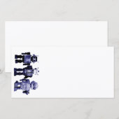 blue robots photo card (Front/Back)