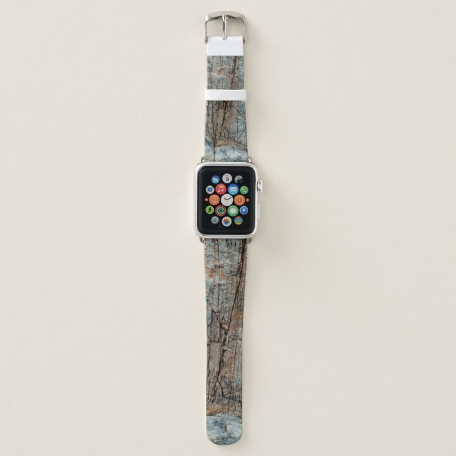 Blue rock apple watch band (Front)