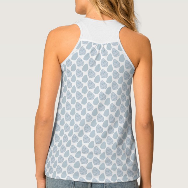 Blue Rock Tank Top (Back)