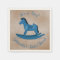 Blue Rocking Horse Baby Shower