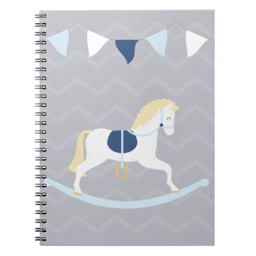 Blue Rocking Horse Notebook
