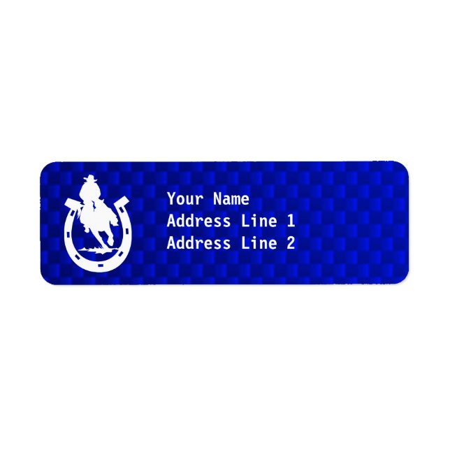 Blue Rodeo Label (Front)