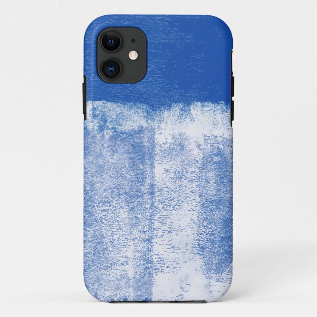 Blue rolled paint Case-Mate iPhone case (Back)