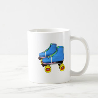Blue Roller Skates Coffee Mug