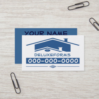 Blue Roof Business Card