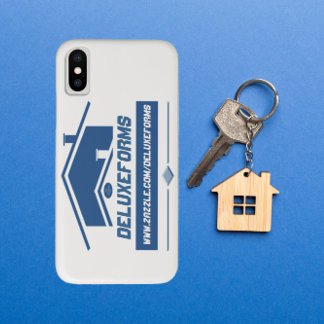 Blue Roof iPhone X Case