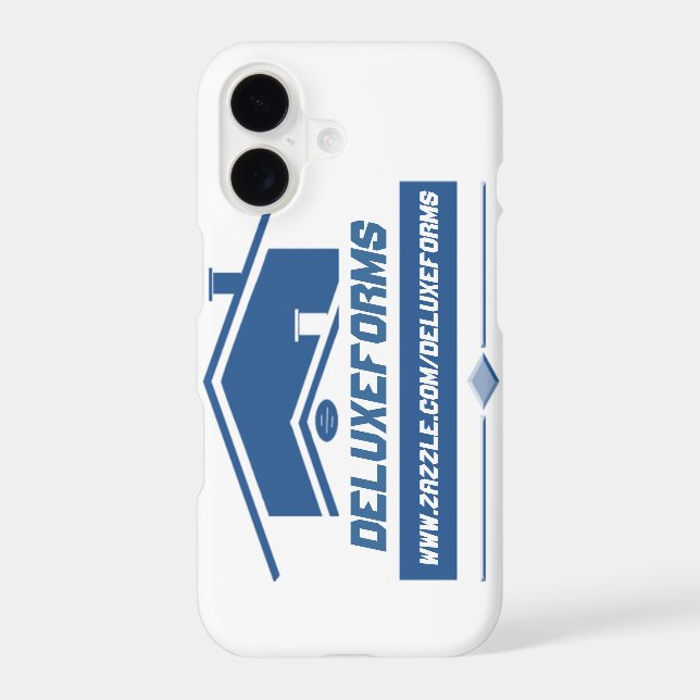 Blue Roof Iphone Case (Back)