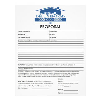 letterhead proposal Letterhead Zazzle Roofing