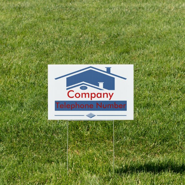 Blue Roof Sign (Insitu)