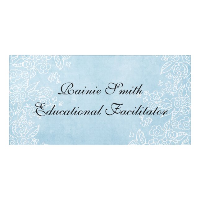 Blue Room/Office Sign (Classic Front)