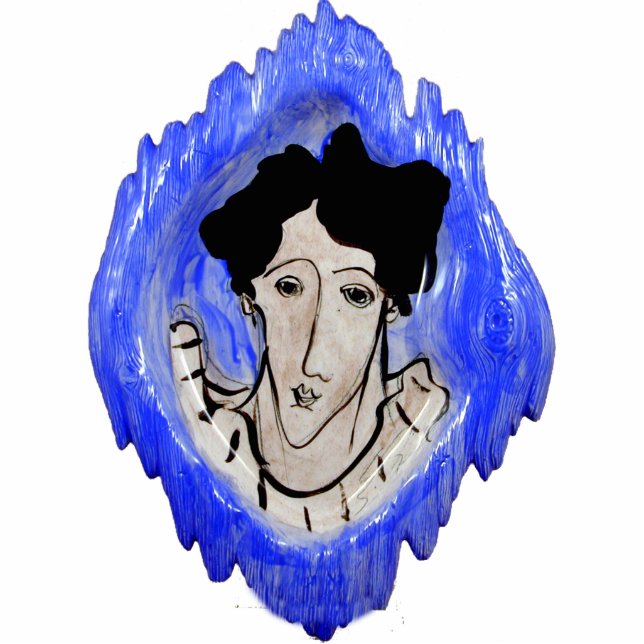 Blue Room with Bright Girl Cutout (Front)